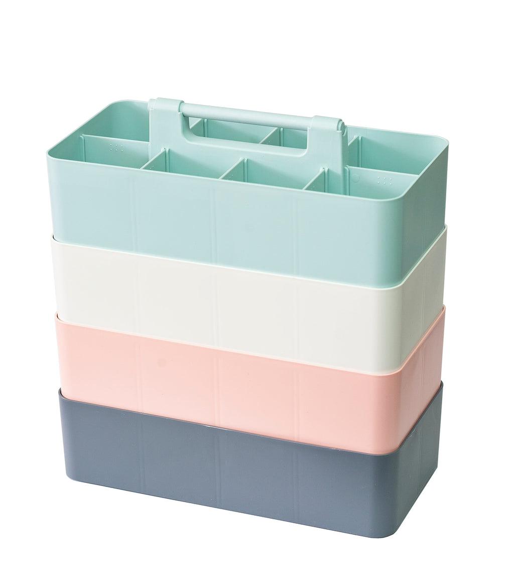Stackable Desk Caddy with Handle