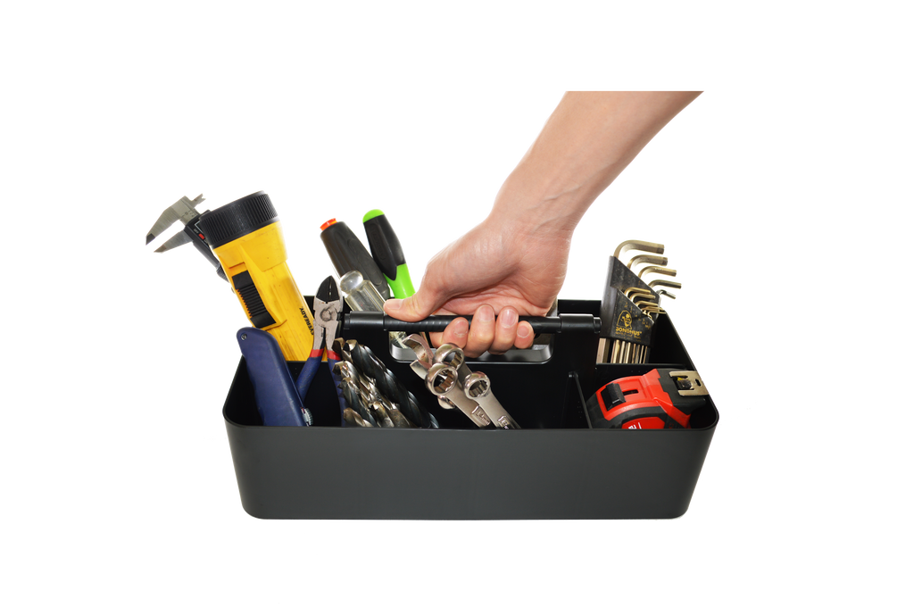 Stackable Desk Caddy with Handle