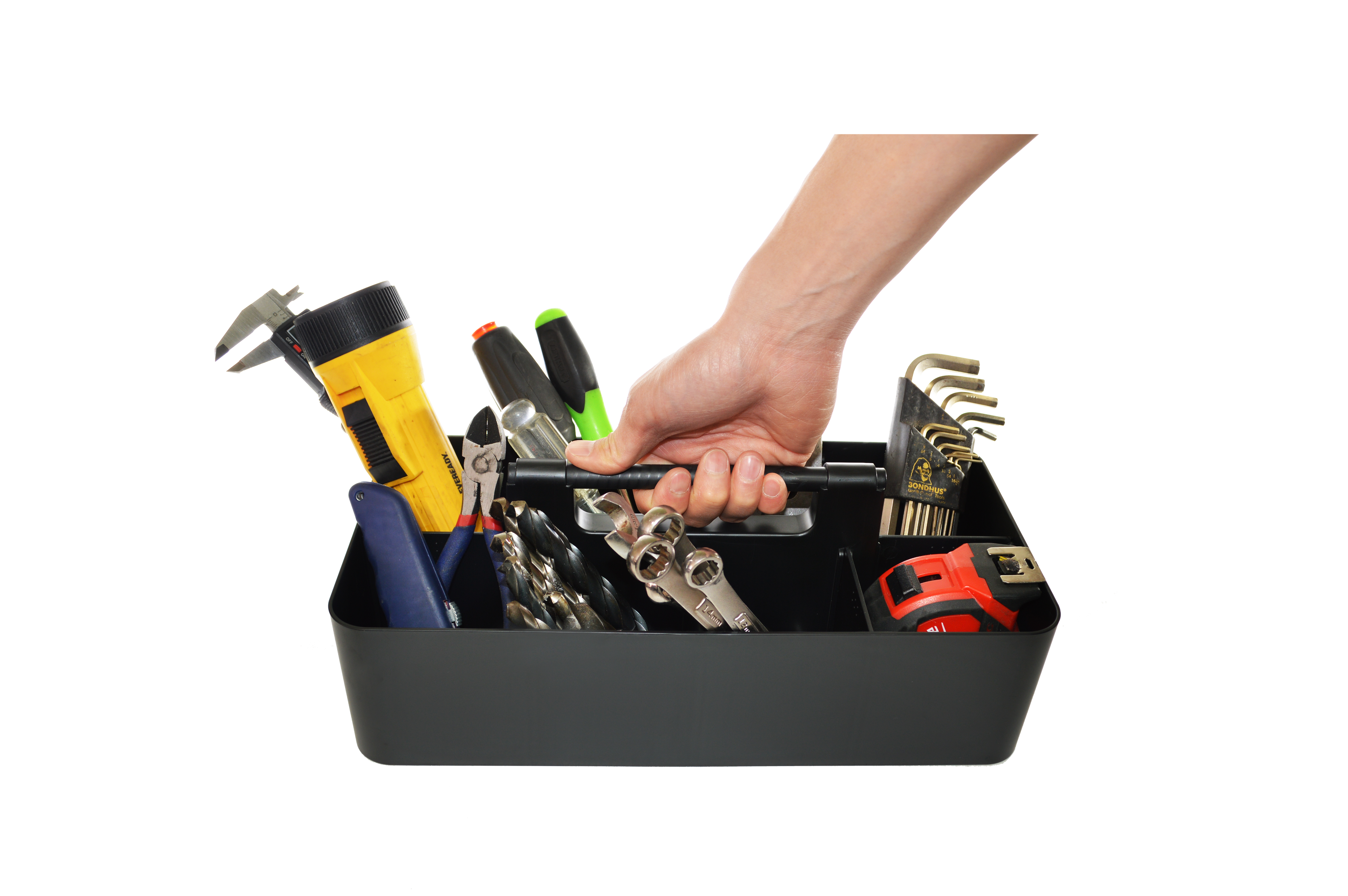 Stackable Desk Caddy with Handle