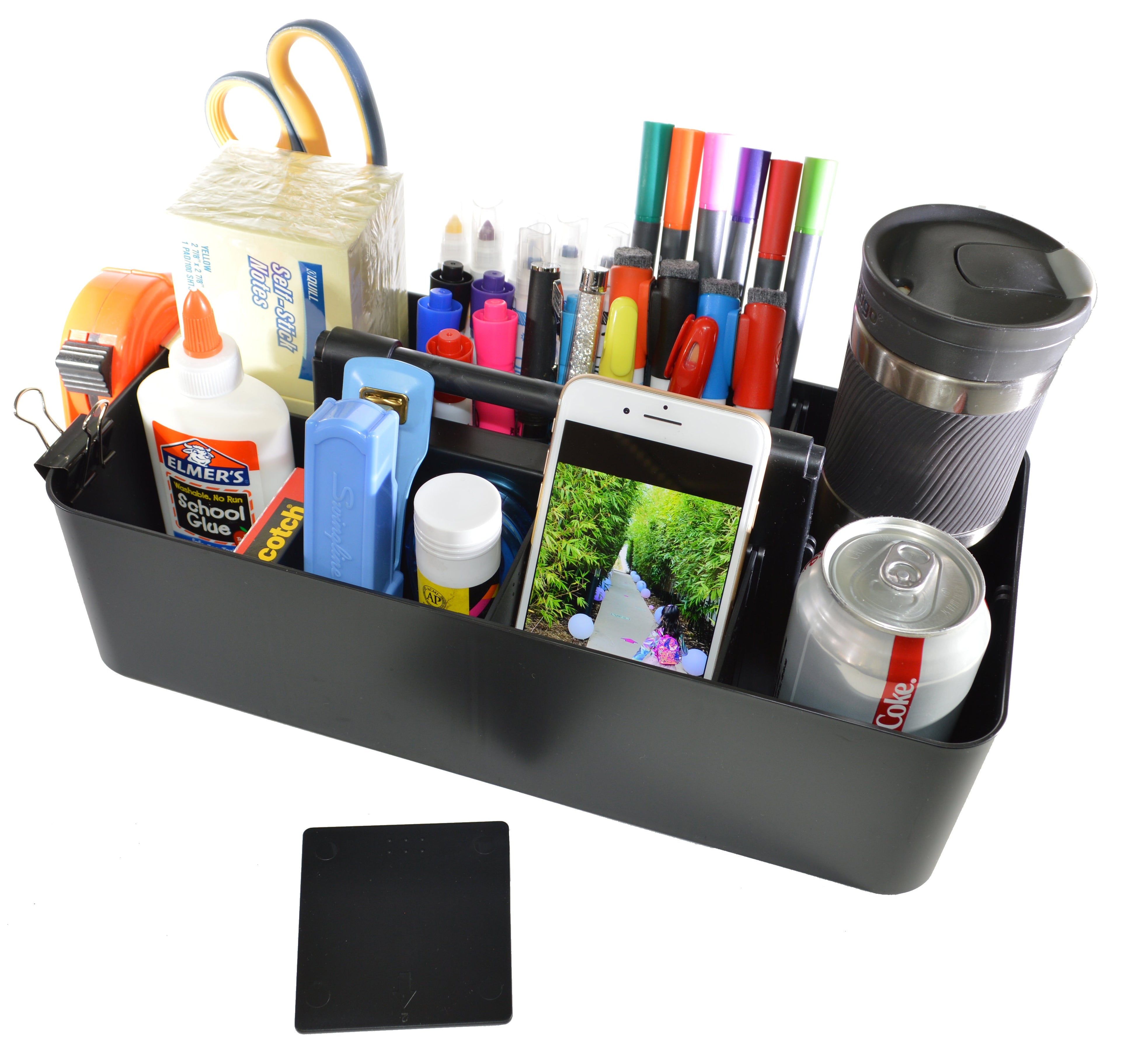 Stackable Desk Caddy with Handle
