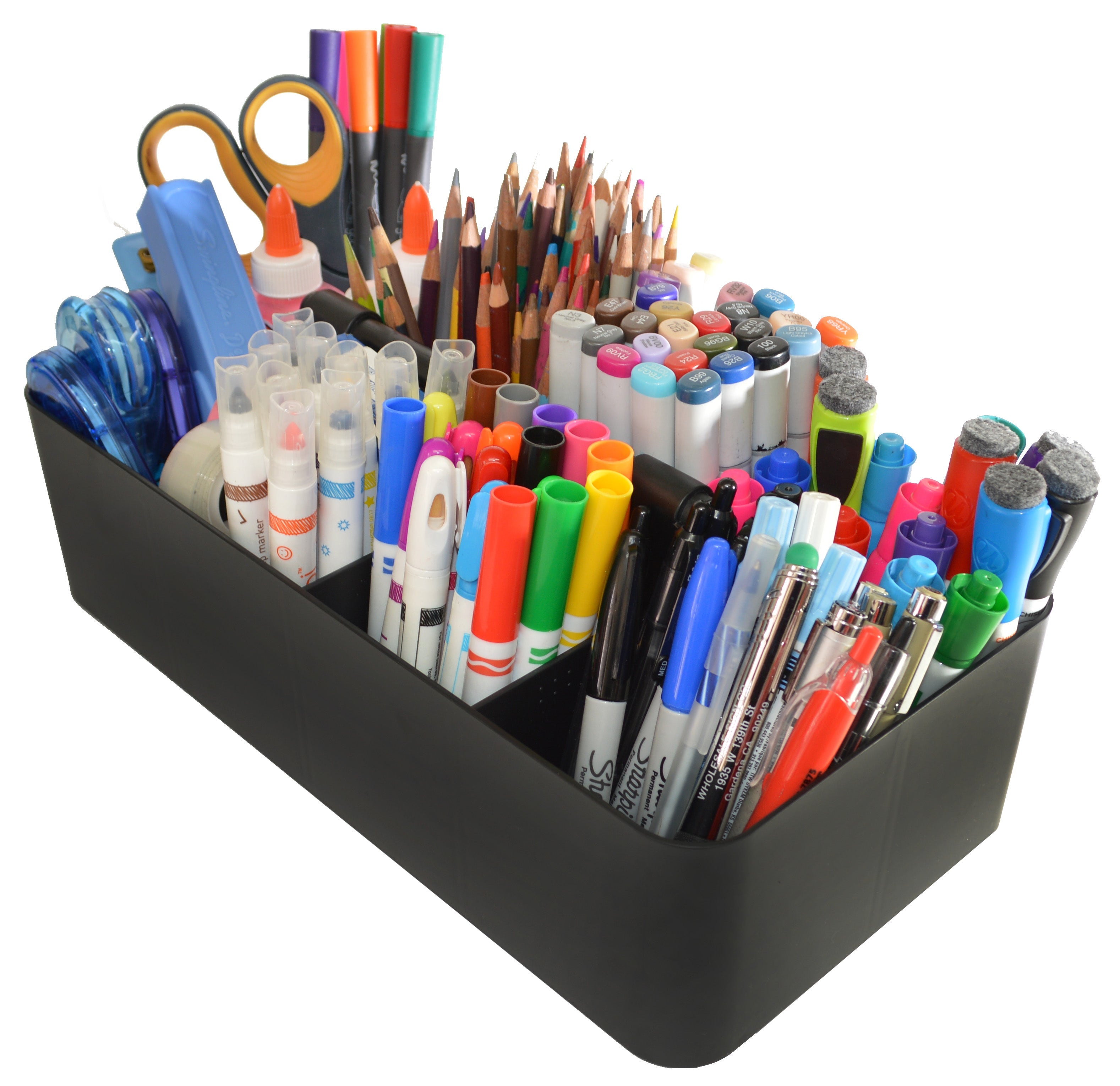 Stackable Desk Caddy with Handle