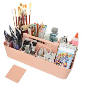 Stackable Desk Caddy with Handle