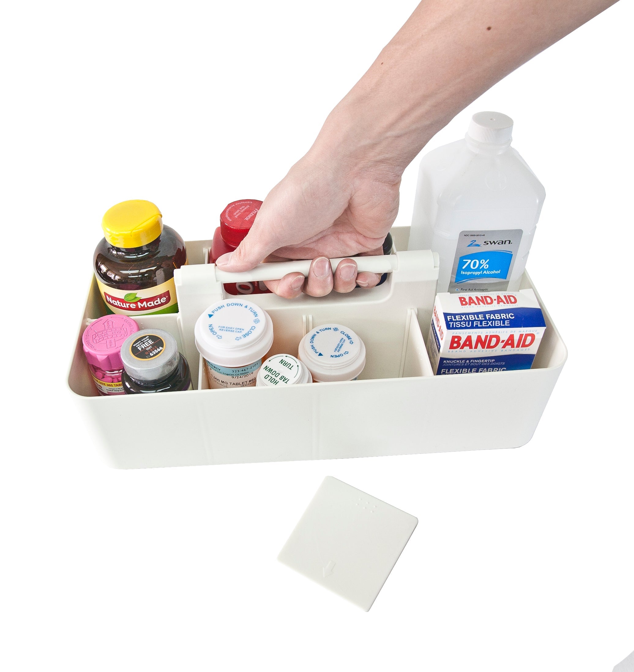 Stackable Desk Caddy with Handle